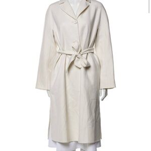 Max Mara Studio Virgin Wool Trench Coat
